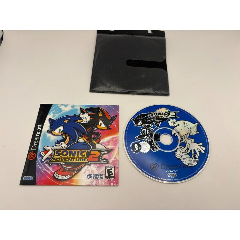 Sonic Adventure 2 - Sega Dreamcast (Disc + Manual, No Case) (Tested/Working)